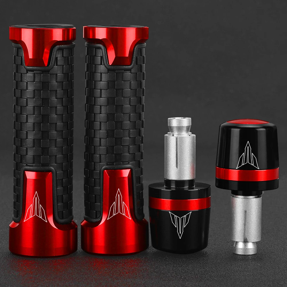 

Для YAMAHA MT 01 MT03 MT-07 MT 09 MT10 MT15 MT25 MT125 2001-2024 Мотоциклетные ручки на руль, концы, заглушки, слайдеры, колпачки