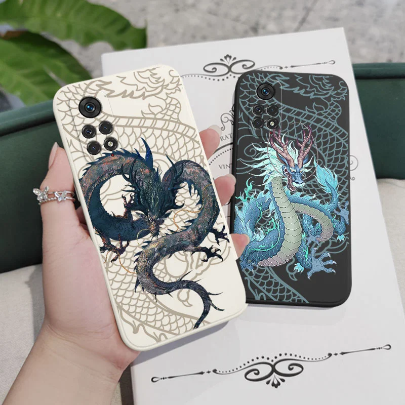 Dragon Totem Phone Case For Xiaomi Redmi Note 12 11 11E 11S 10 10A 10T 10S 9T 9 8 7 Pro Plus 10C 9A 9C 9T 4G 5G Cover