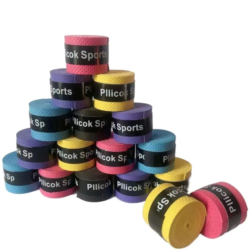 

10PCS Anti-slip Over Grip Sweat Band Wear Resistant Sweat Absorption Tennis Overgrips Tape Comfort Cushioning