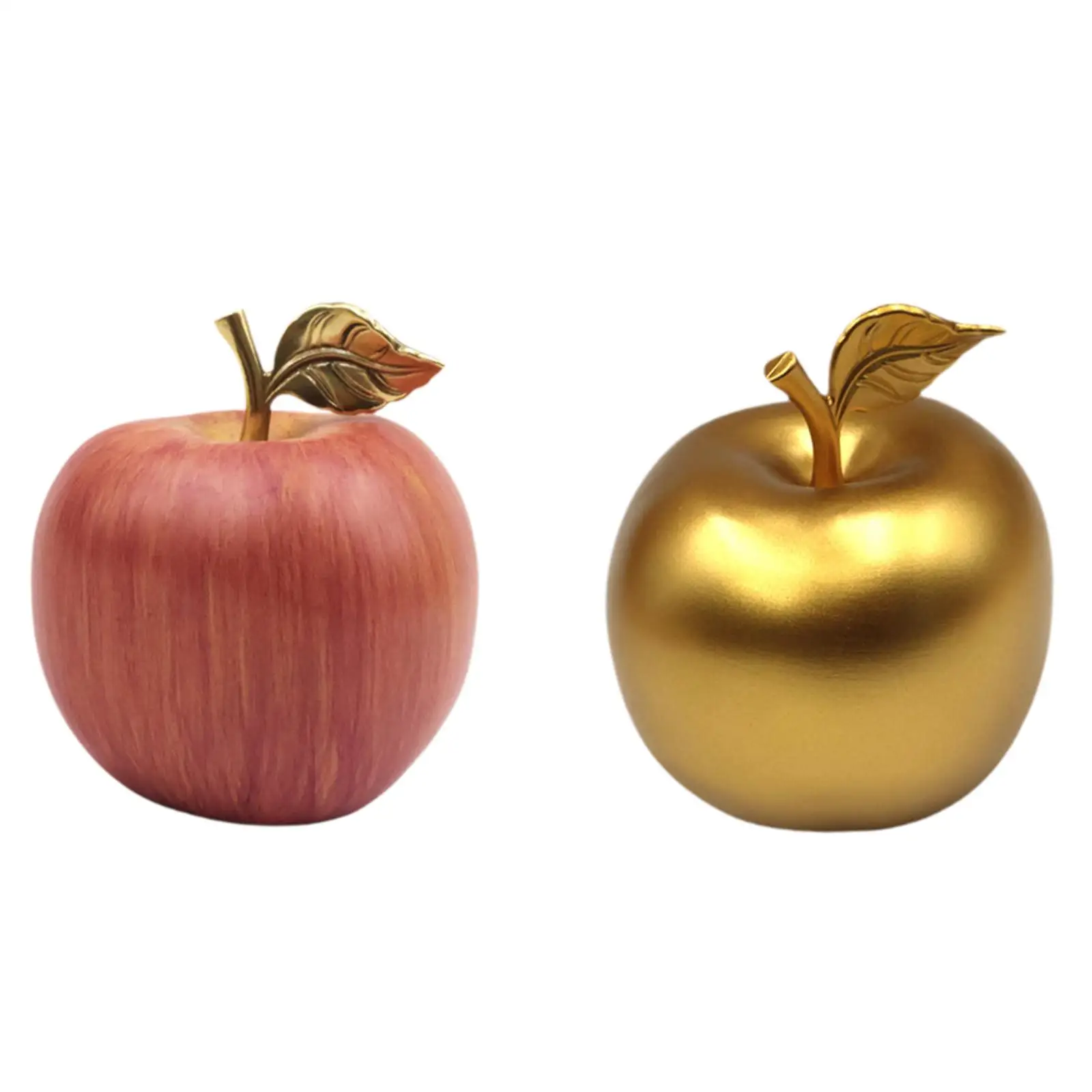 Статуя яблока искусственное Рождественское украшение простая декоративная