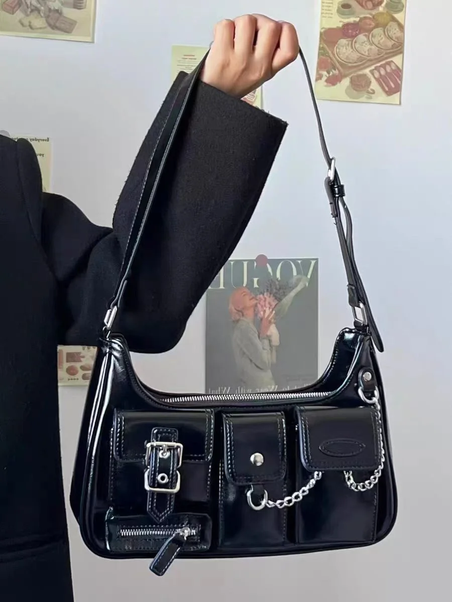 Сумка-Кроссбоди Lizzytsu женская из экокожи повседневный саквояж на плечо с откидной