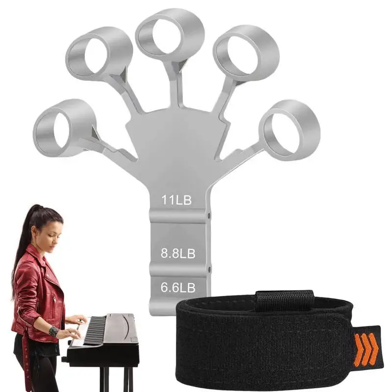 

6 Resistant Level Silicone Strength Trainer Hand Grips Strength Trainer Basketball Auxiliary Equipment For Strength Fitness