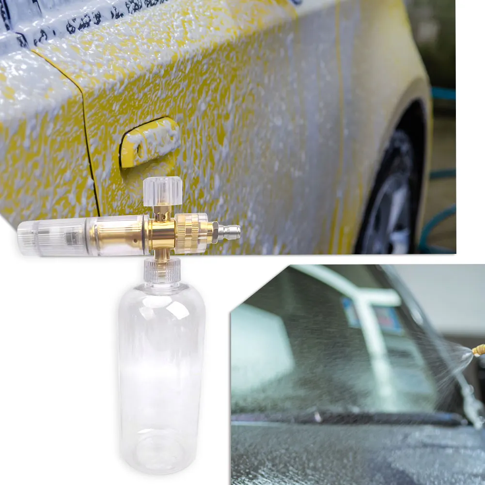 

Foam Gun Car Wash Foam Pressure Washer Gun Car Washer 1/4 Inch Snow Foam Lance Cannon Foam Car Styling Accessory