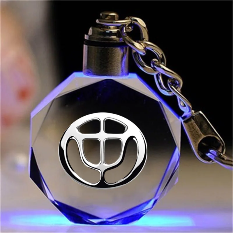 

Хрустальная наклейка, светодиодная подсветка, брелок для Zhonghua Junjie FRV FSV Cross V3 V5 V6 H3, аксессуары для автомобильных ключей