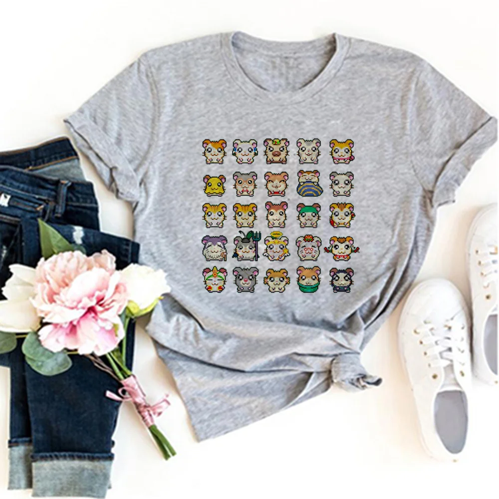 

hamster tshirt women graphic t shirt female designer clothing