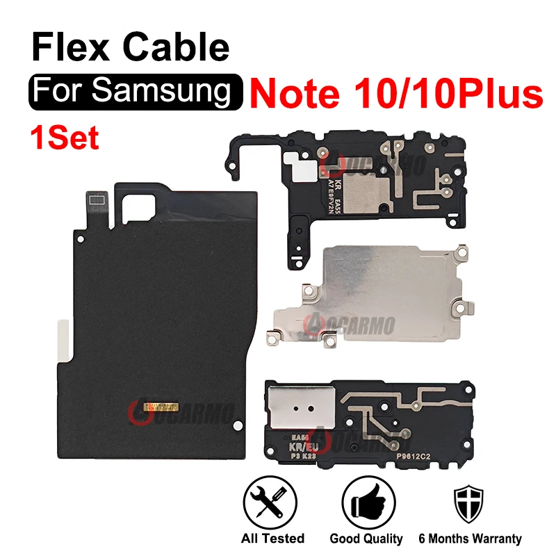 

1 комплект для Samsung Galaxy Note 10 Plus 10 + катушка для беспроводной зарядки NFC громкоговоритель сигнальная антенна материнская плата с металлическим...