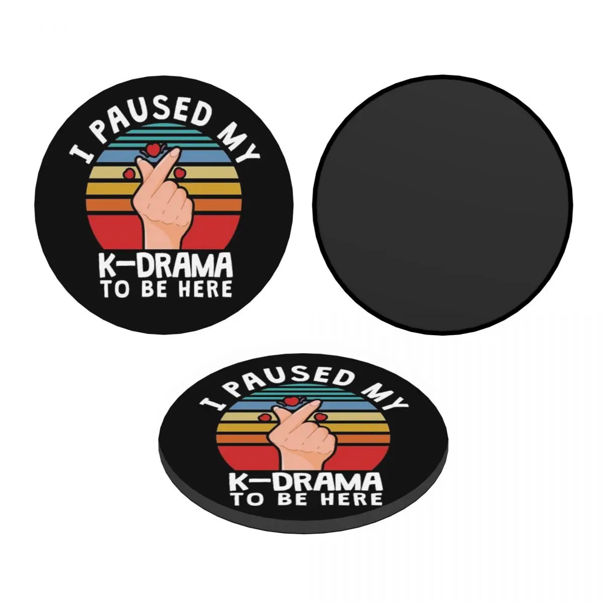 Я пришел свою K-Drama чтобы быть здесь KDrama акриловые магниты на холодильник