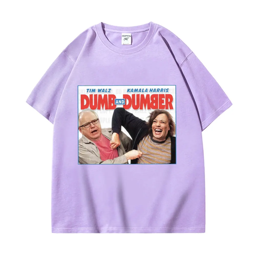 Забавная футболка с рисунком Камала Харриса Тима уолса и дамбера мужские женские