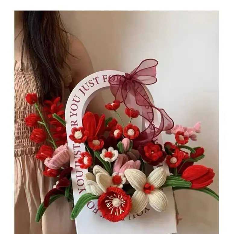 

Хлопковый крученый букет для бара