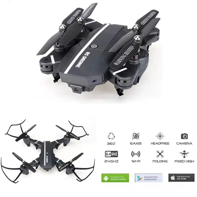 

Drone 8807W professional with HD camera photo and Video folding Control helicopter, remote Control quadricopter