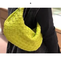 luxury leather womens bags personality wrist bags woven bags designer handbags clutches fashion shoulder bags