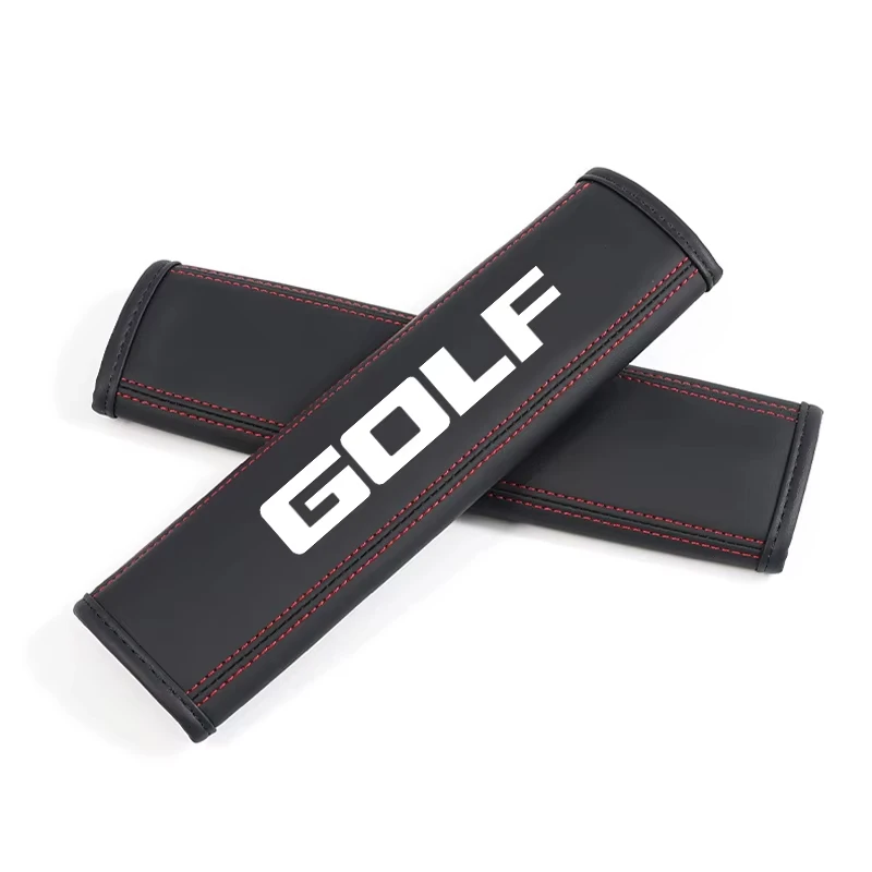 

2 шт. кожаный автомобильный ремень безопасности, наплечник, защитные накладки для Volkswagen VW Golf 6 7 5 4 3 2 8 MK4 MK6 MK7 MK5 MK3 MK2 MK8 2025