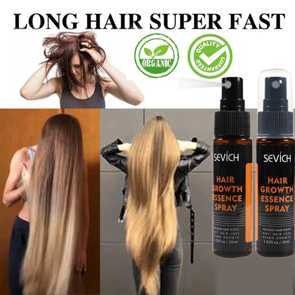 

Эссенция для роста волос Sevich, спрей 30 мл, средство для выпадения волос, спрей для восстановления роста волос, лечение выпадения волос, утолщение, уход за тонкими волосами