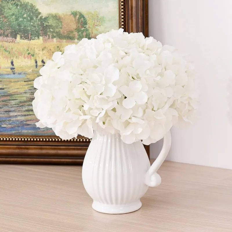 Искусственные цветы гортензии 10 шт