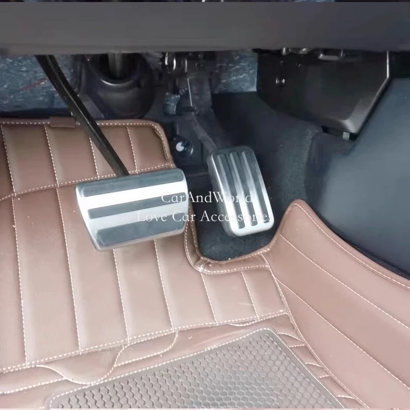 Автомобильная Подставка под педали из алюминиевого сплава педаль акселератора
