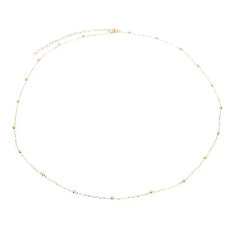 

Chain Waistfor Body Chains Belly Jewelry Gold Sexy Belt Beads Hip Metal Dress Chunky Beaded Stomach Layered