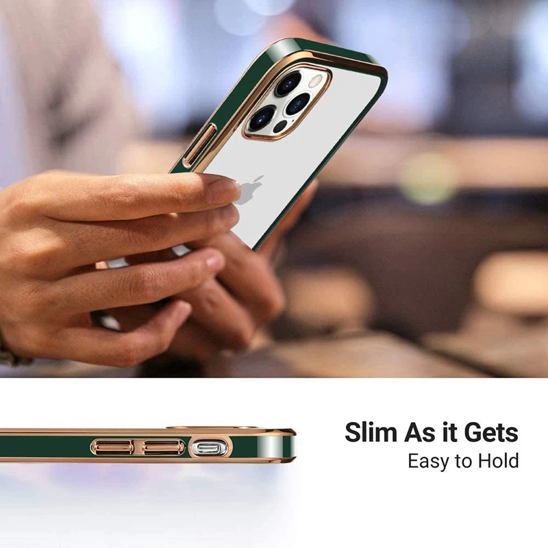 Luxury Soft Silicone Transparent Case For iPhone 13 12 11 Pro Max XS XR X 8 7 Plus iPhone11 iPhone12 12Pro 11Pro Slim Full Cover