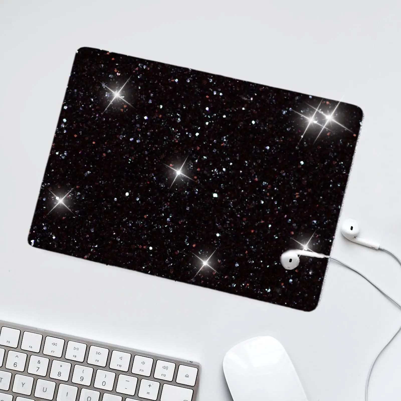 Лидер продаж квадратные коврики для мыши с яркими блестящими узорами и принтом