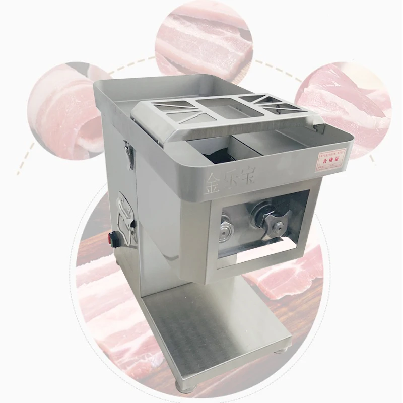 

Fresh Meat Processing Machine For Slicing Shredding Dicing Multi-function Meat Slicer Machine