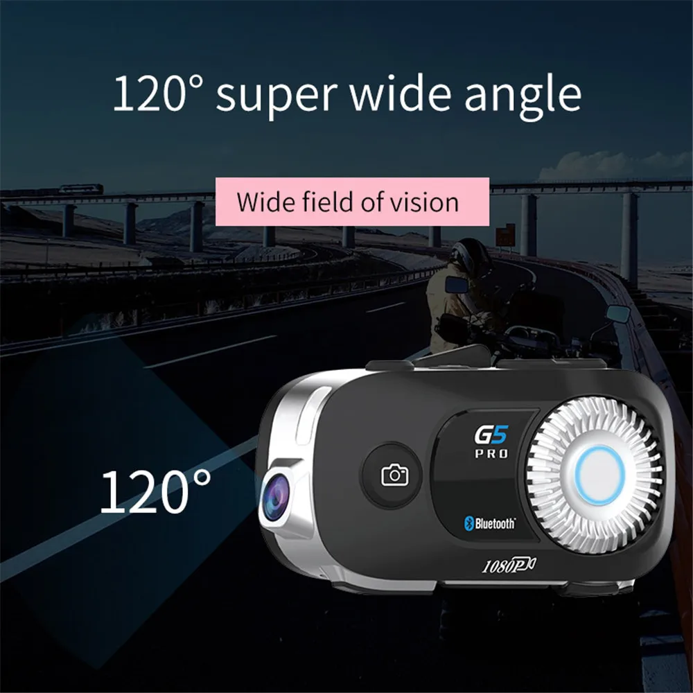 Мотоциклетный шлем AiRide G5 Интерком Bluetooth Wi-Fi 1080P |