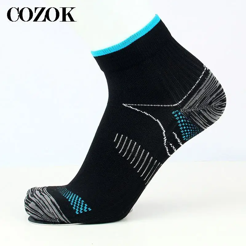 2 Pairs Plantar Fascia Compression Socks Men Women Fasciitis Heel Spurs Pain Socks Deodorant Breathable Sports Pressure Socks