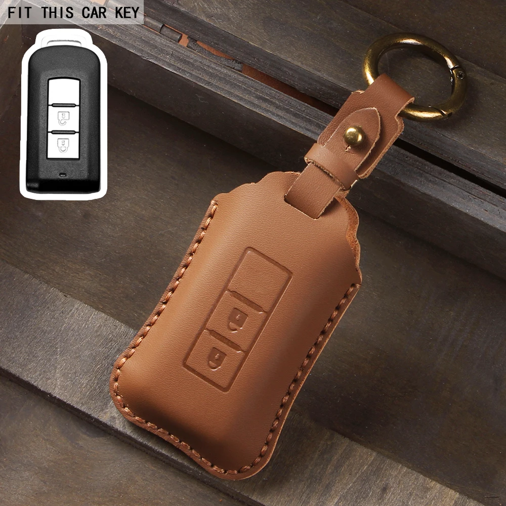 

Чехол для ключей, чехол для ключей для Mitsubishi L200 ASX Outlander Eclipse Cross Pajero Sport Lancer, аксессуары, автомобильный Стайлинг, брелок