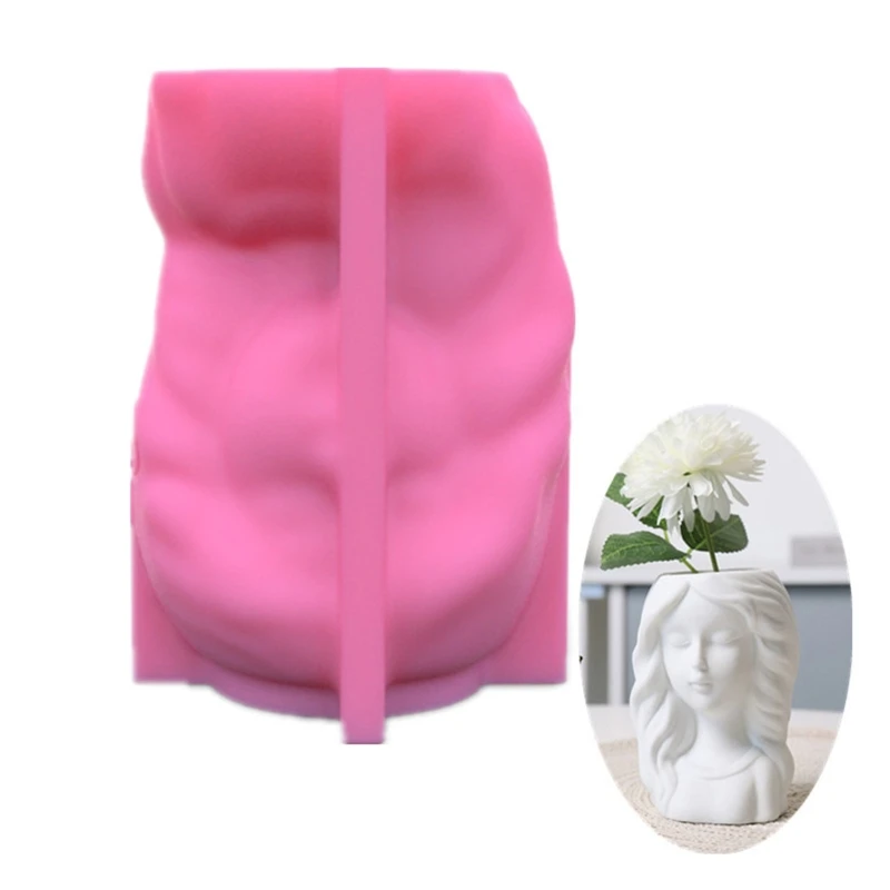 

Silicone Resin Molds for Making Succulent Plants Pot Flower Pot Candle Holder