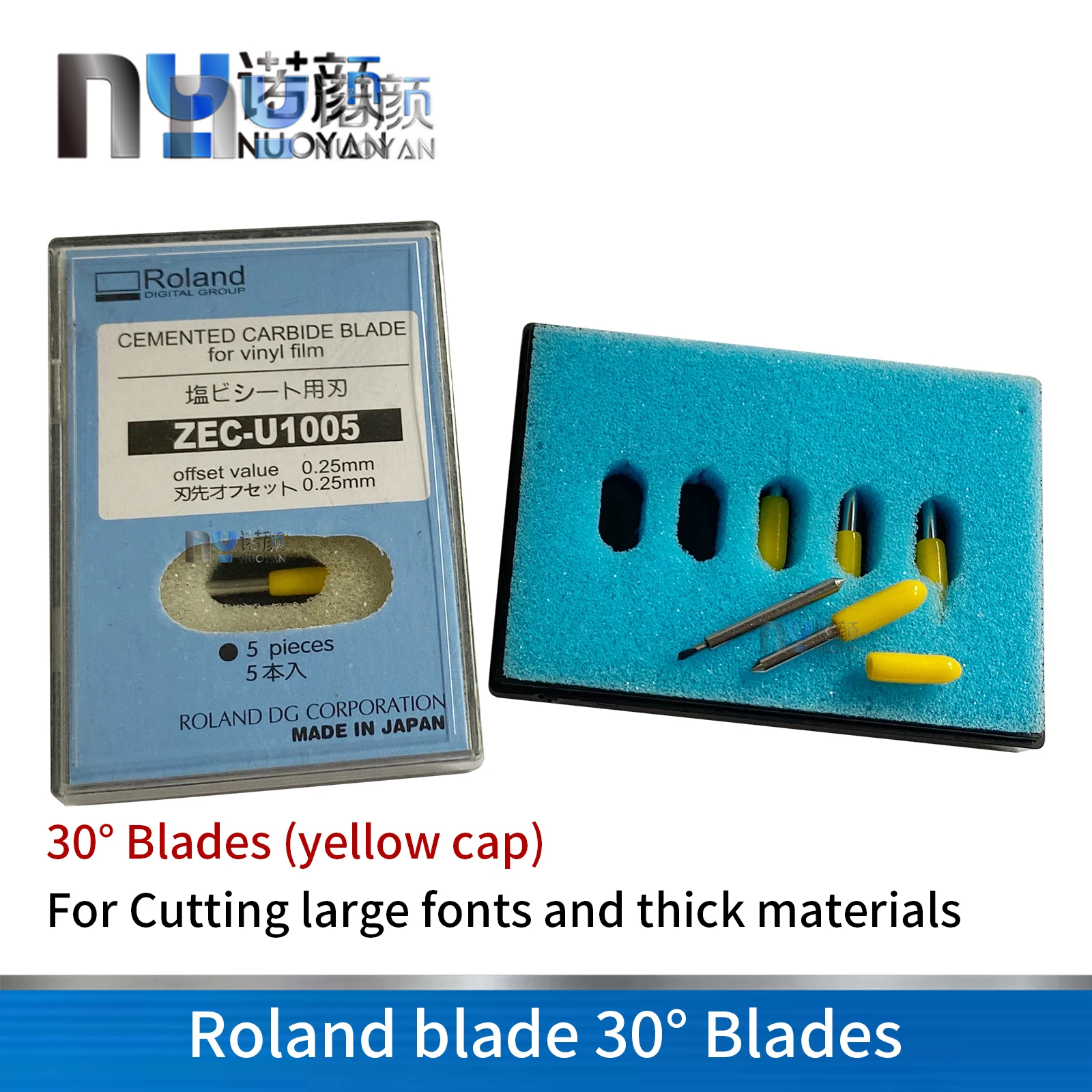 10 коробок лезвия ножа Roland ZEC-U1005 для XC-540 SP-300V VP-540 VS-640 BN-20 LEJ-640 SC-500 VS-540 лезвие 60De