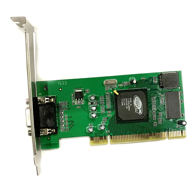 

Desktop Computer PCI Graphics Card ATI Rage XL 8MB Tractor Card VGA Card for HISHARD BUDDY and So on Software