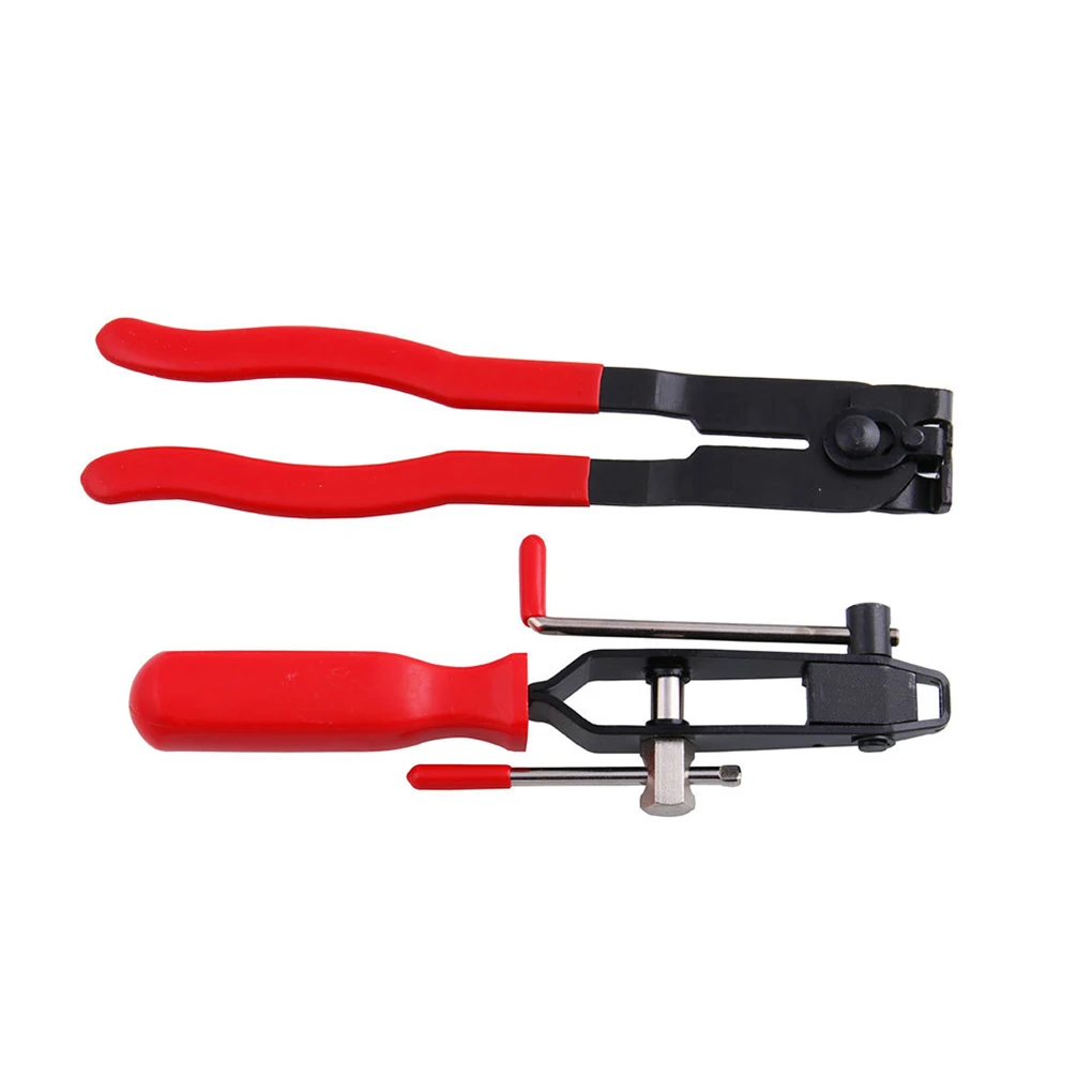 

2 Pack CV Boot Clamp Pliers Clamp Heavy Duty Exquisite Workmanship with Steel Claws Handle Comfortable Banding Tools Kit Set