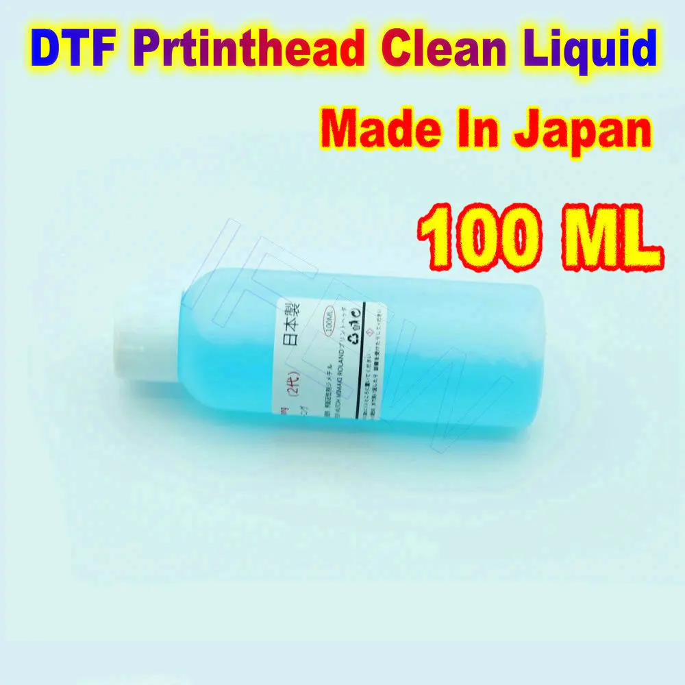 Чистящая жидкость 100 мл DTF очиститель разблокировка печатающей головки шайба L1800