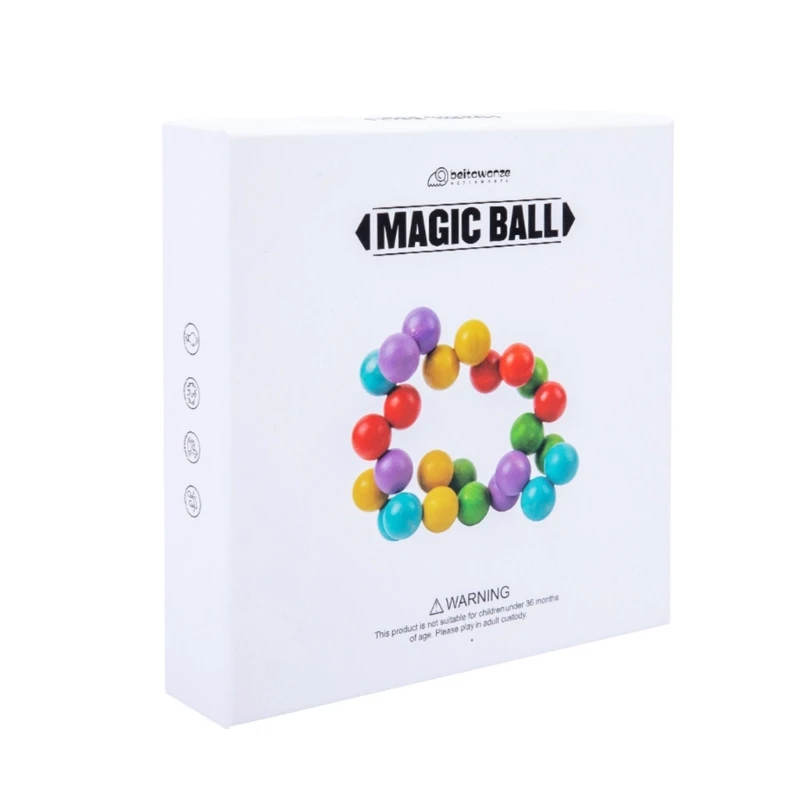 

Autisms Rainbows Ball ADHD Toy Traveling Sensory Toy For Kid ART Ball Toy
