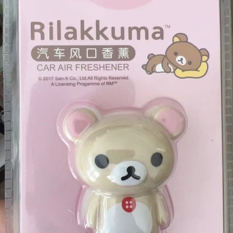 Фото Милые и стильные 3D-украшения для автомобиля Rilakkuma, ароматизаторы для салона автомобиля. №2