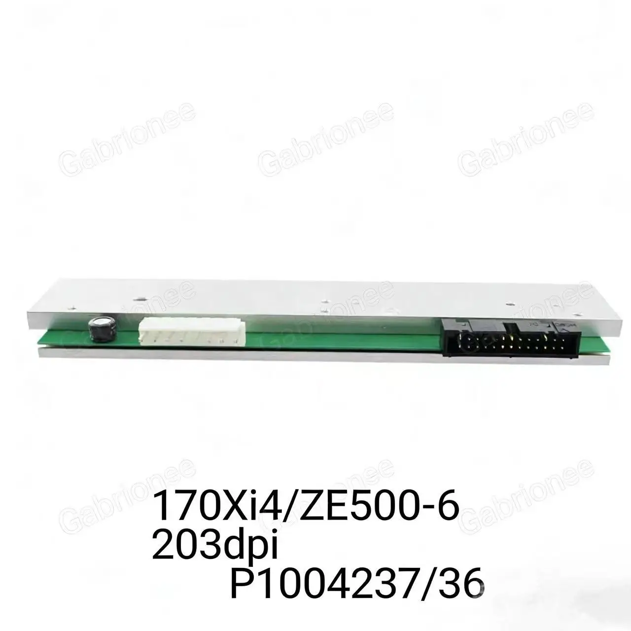 Фото Новая термоголовка New170Xi4/ZE500-6 P1004237/36 для Zebra 170Xi4/ZE500-6, 203dpi, для печати этикеток со штрихкодами №2