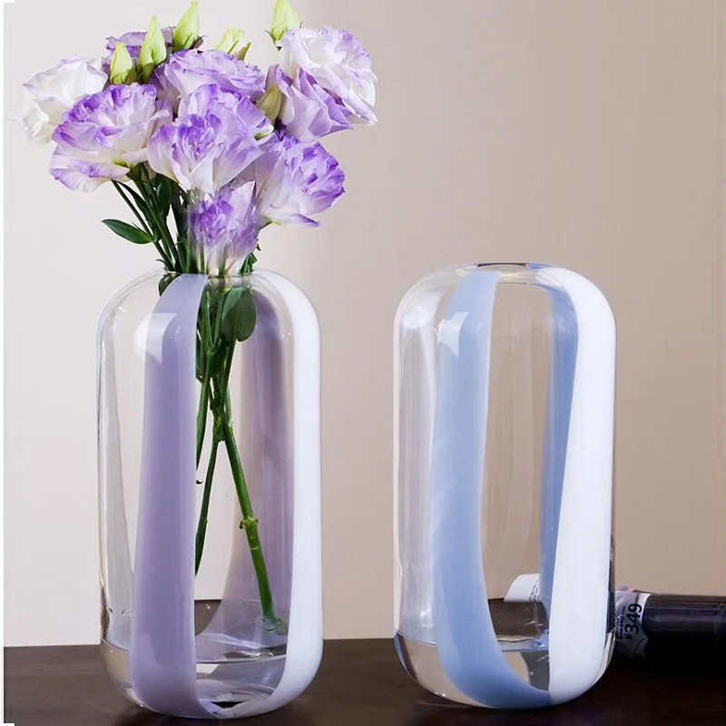 

Nordic Glass Vase Hydroponics Home Decor Living Room Decor Desk Accessories Terrarium Decor Vases for Flower Arrangements Gifts