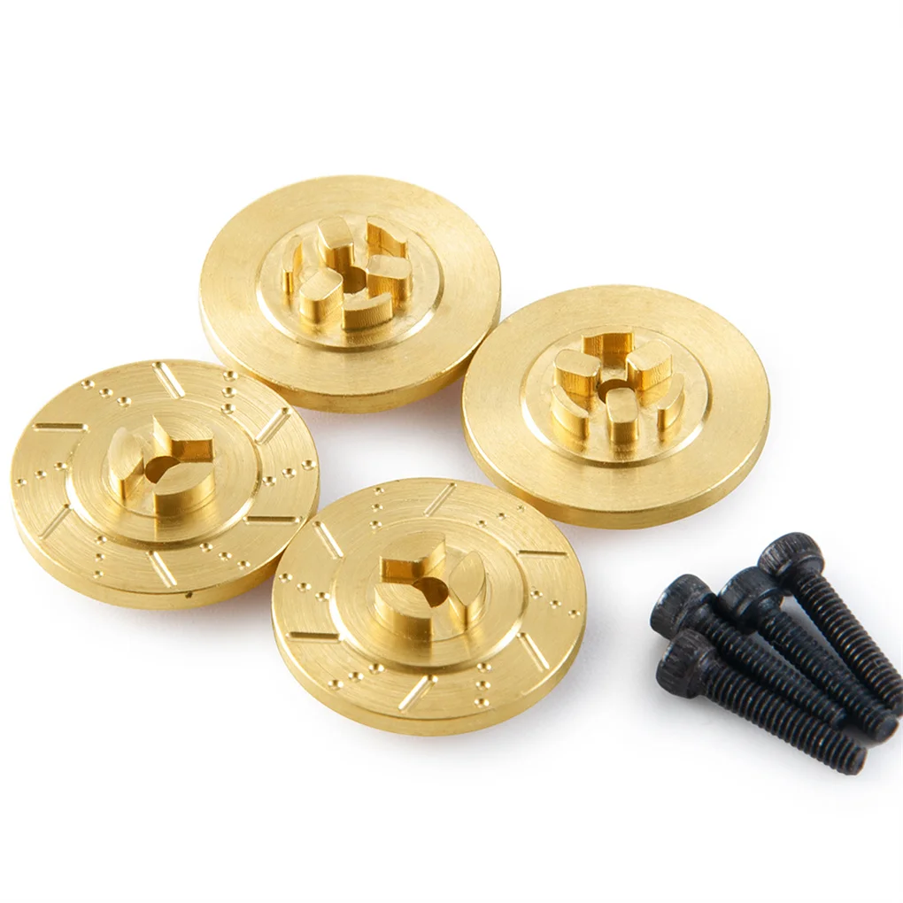RCGOFOLLOW 4 шт. латунные внутренние противовес баланса колесные втулки адаптеры для
