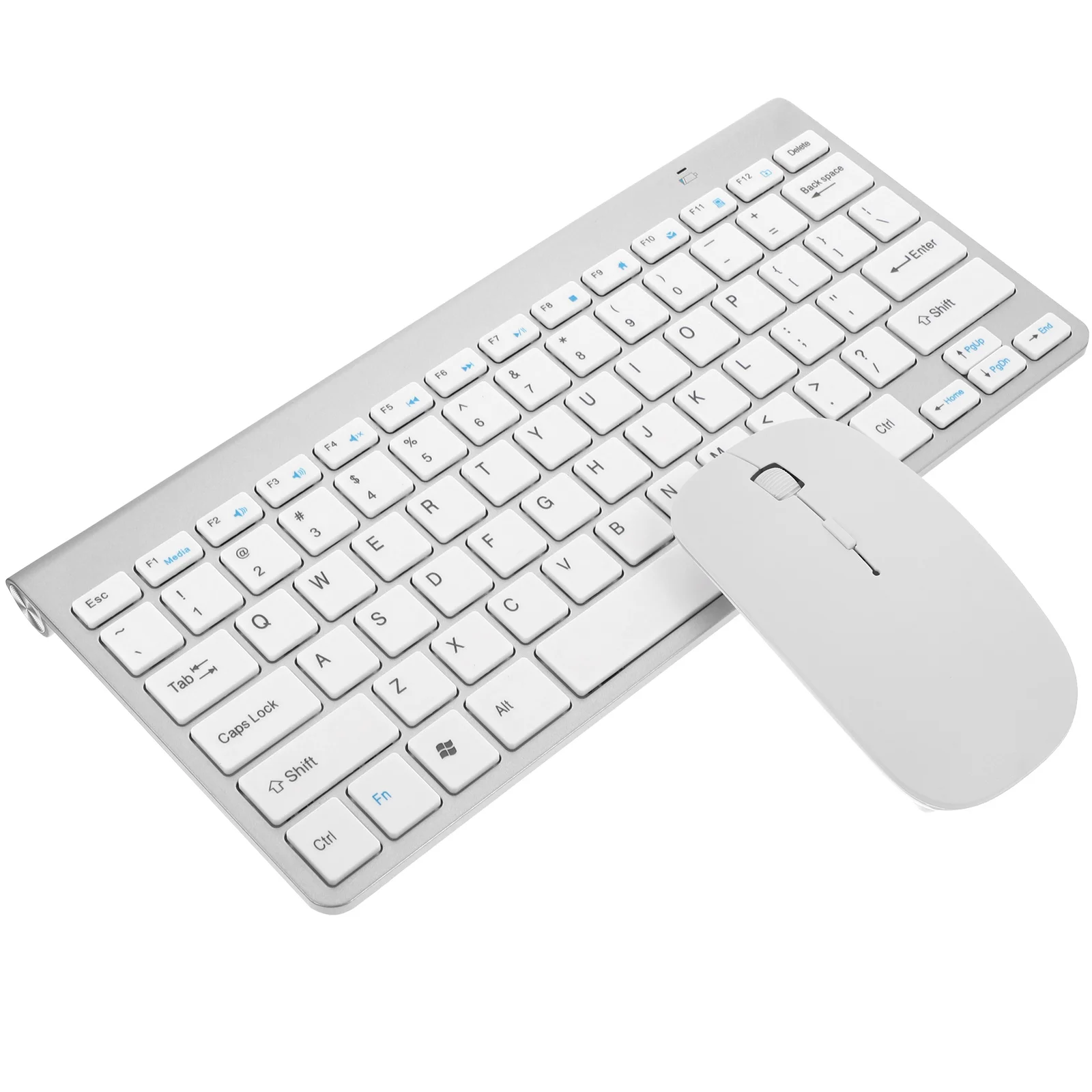 Беспроводная клавиатура и мышь тихий для ноутбука человеческое тело простой