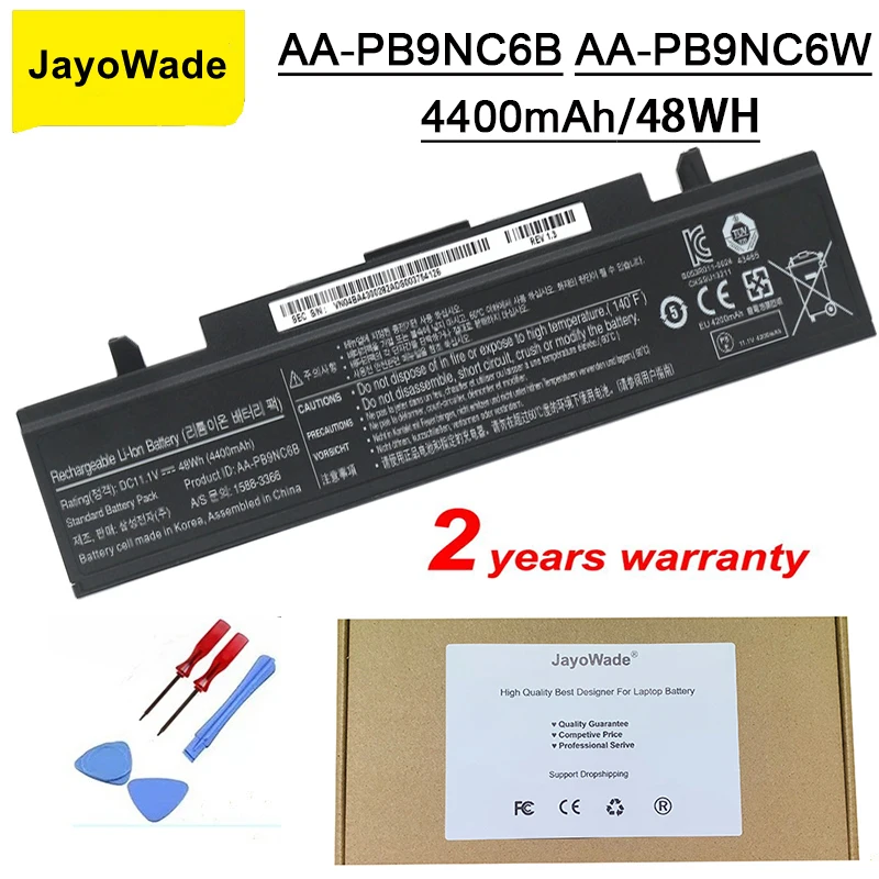 Аккумулятор JayoWade для ноутбука Samsung RV509 RV511 RV513 NP355V4C NP350V5C NP350E5C NP300V5A NP350E7C NP355E7 NP355V5C