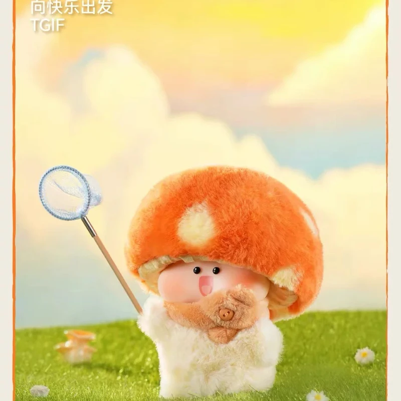 Фото Оригинальный Mstand Sowii Bare Mushroom Digital Life Tide Play One Mushroom, плюшевый брелок-подвеска в слепой коробке, подарок. №5
