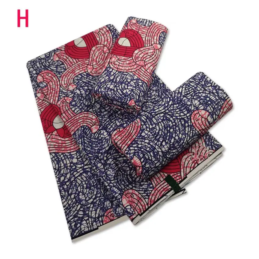 

6Yards African Fabric Ankara Fabric Wax Nederlands Print Fabric High Quality African 100% Cotton Soft Africanreal Wax For Dresse