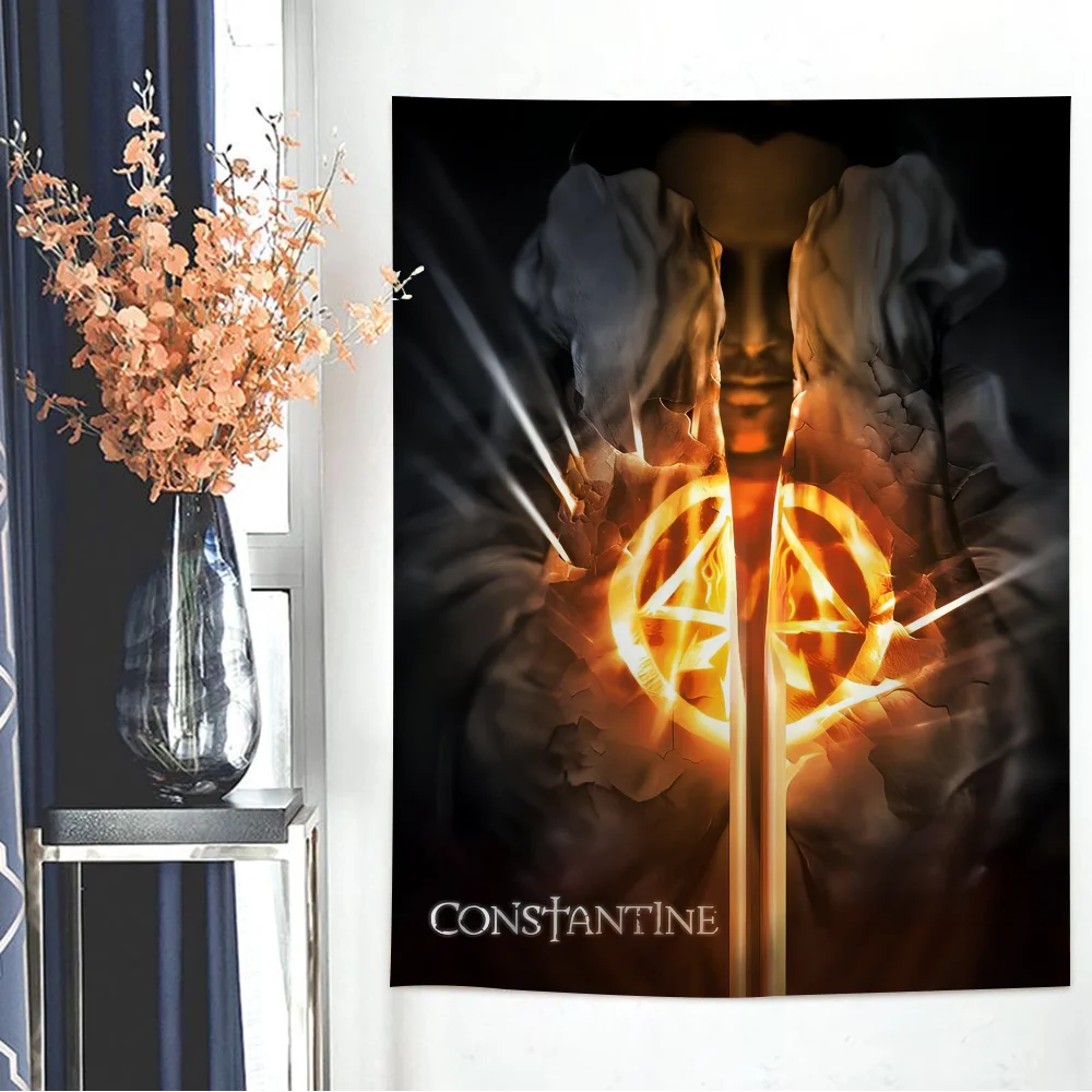 Constantine фильм висит богемный гобелен дешевый хиппи настенный Мандала домашний