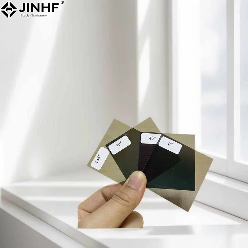 

Поляризационная пленка JINHF 0/45/90/135 градусов 4 шт.