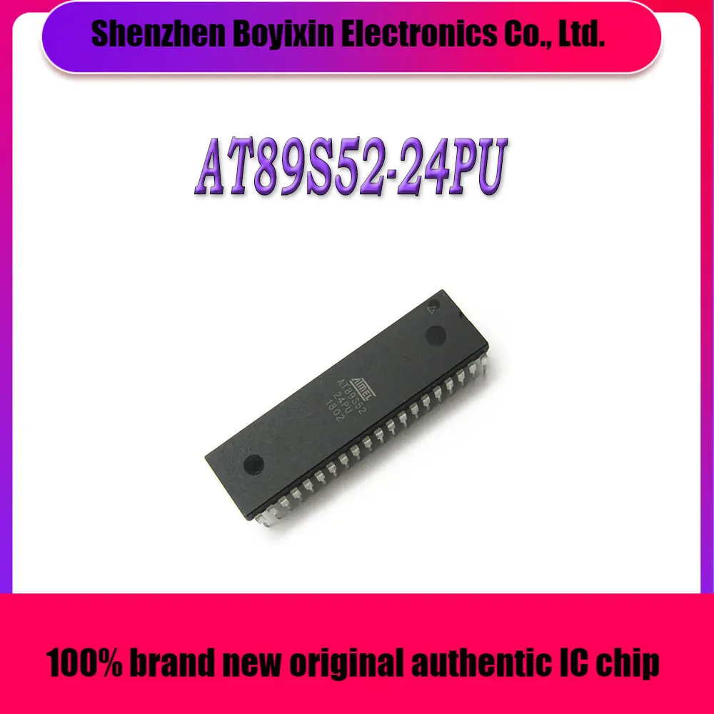 

AT89S52-24PU AT89S52-24 AT89S52 AT89S AT89 AT IC MCU Chip DIP-40