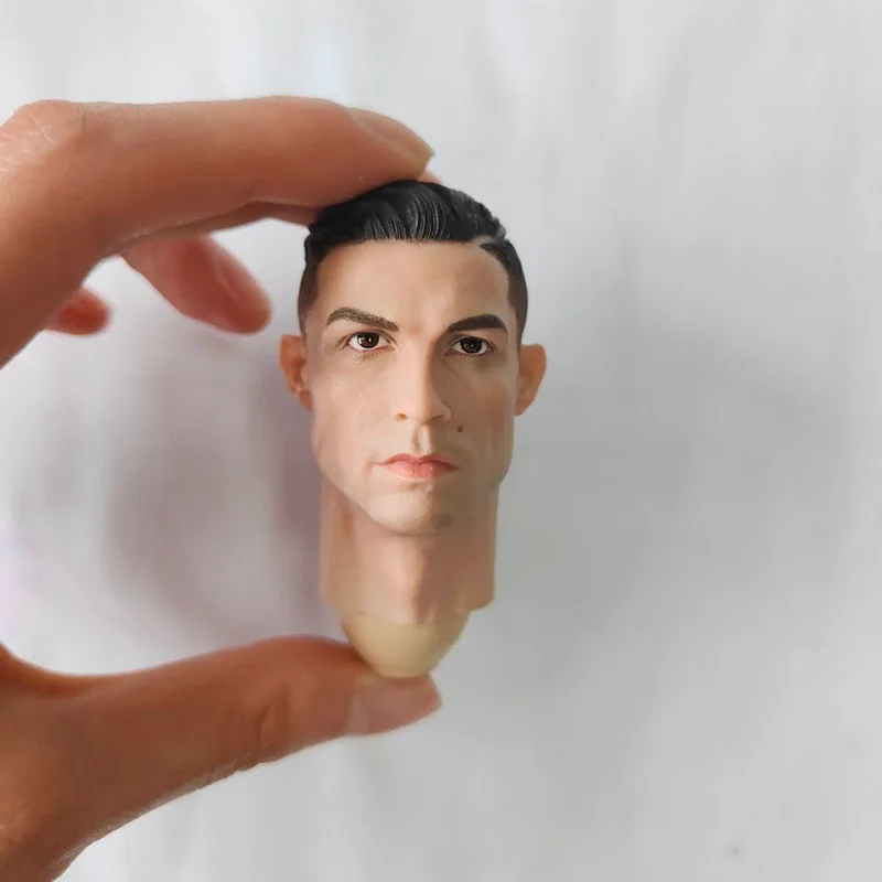 Масштаб 1/6 голова Роналду лепка Мужская резьба модель подходит для 12 дюймов