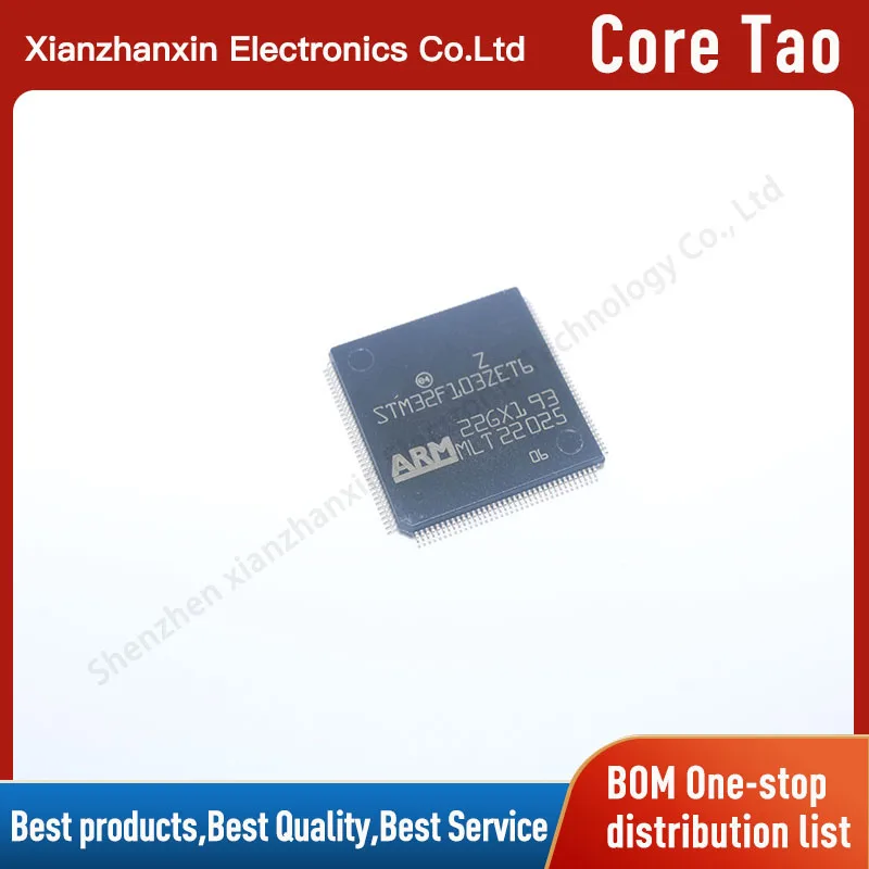 1 ~ 5 шт./партия, микроконтроллер STM32F103ZET6 STM32F103 103ZET6 LQFP144