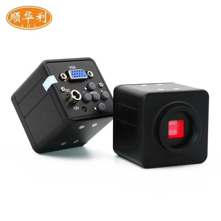 

HD 2 million pixel VGA microscope camera industrial camera machine vision camera with cross hair