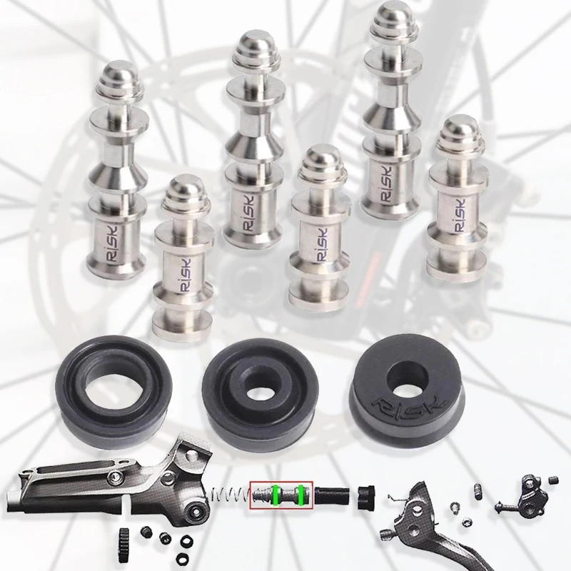 

1Pcs Titanium Alloy Brake Piston Brake Lever Piston Repair Part For SRAM AVID Guide R RE RS RSC DB5 Level T TL Series Bike Parts