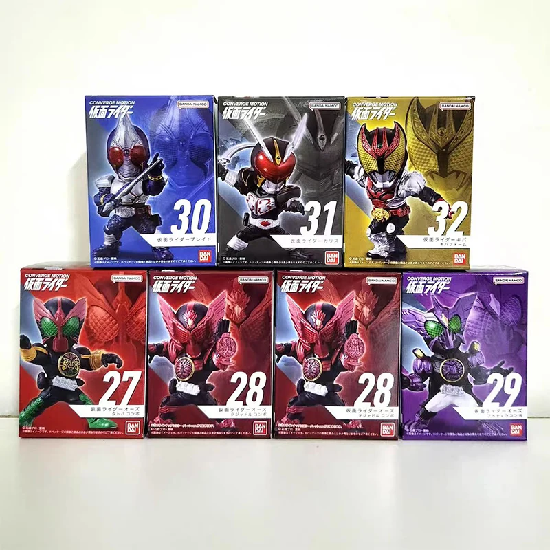 Bandai SHODO 7 шт. модель CONVERGE MOTION 5 Shokugan Kamen Rider Os KIVA OOO подарочная коллекция игрушек для