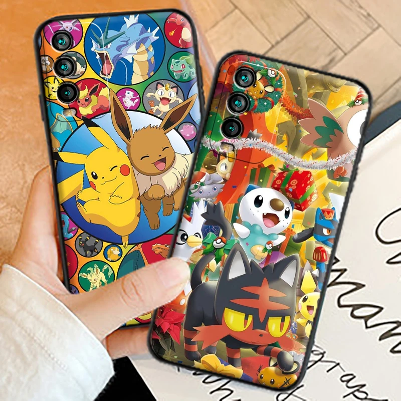 

Pokémon Christmas Phone Cases For Xiaomi Redmi 9AT 9 9T 9A 9C Redmi Note 9 9 Pro 9S 9 Pro 5G Coque Back Cover Soft TPU Funda