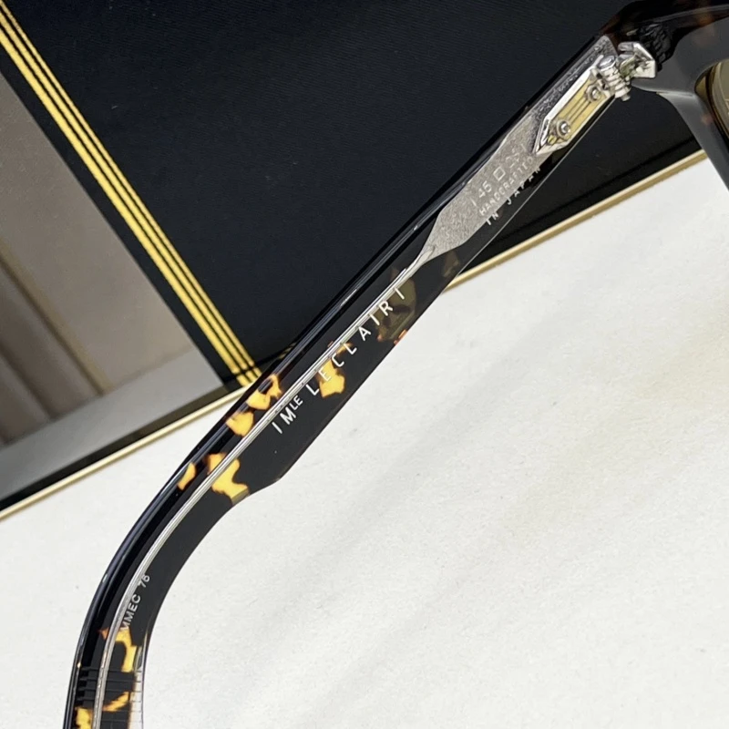 LECLAIR JACQUE толстые ацетатные квадратные деловые солнцезащитные очки женские